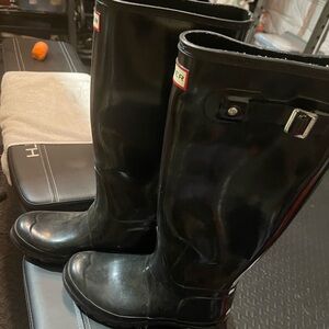 Hunter Classic Black Waterproof Boots